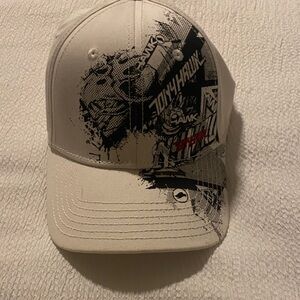 Tony Hawk Graphic White and Black Cap